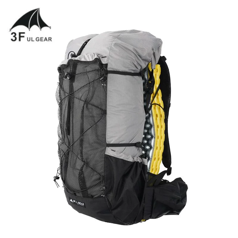 

Водонепроницаемый походный рюкзак 3F UL GEAR, легкий дорожный ранец для кемпинга, альпинизма, треккинга, вместительная сумка 45 л