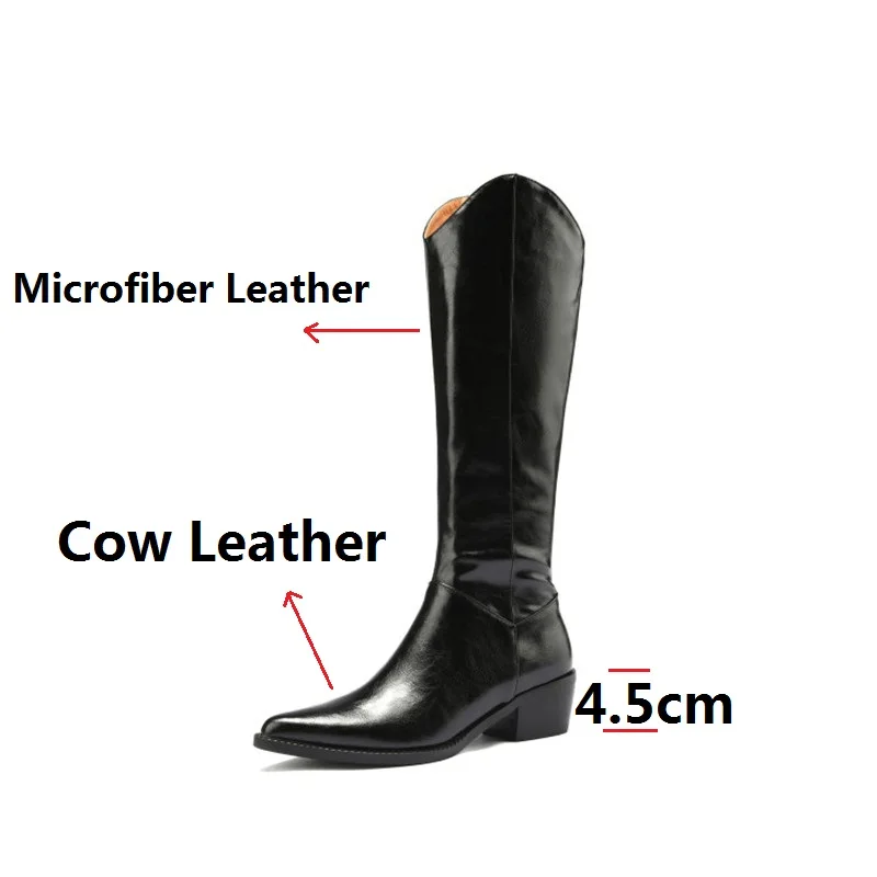 LeShion Of Chanmeb Newest Genuine Leather Knee High Boots Women INS Hot Chunky Heels Cowboy Western Boots Beige Shoes Size 33-43
LeShion Of Chanmeb Newest Genuine Leather Knee High Boots Women INS Hot Chunky Heels Cowboy Western Boots Beige Shoes Size 33-43