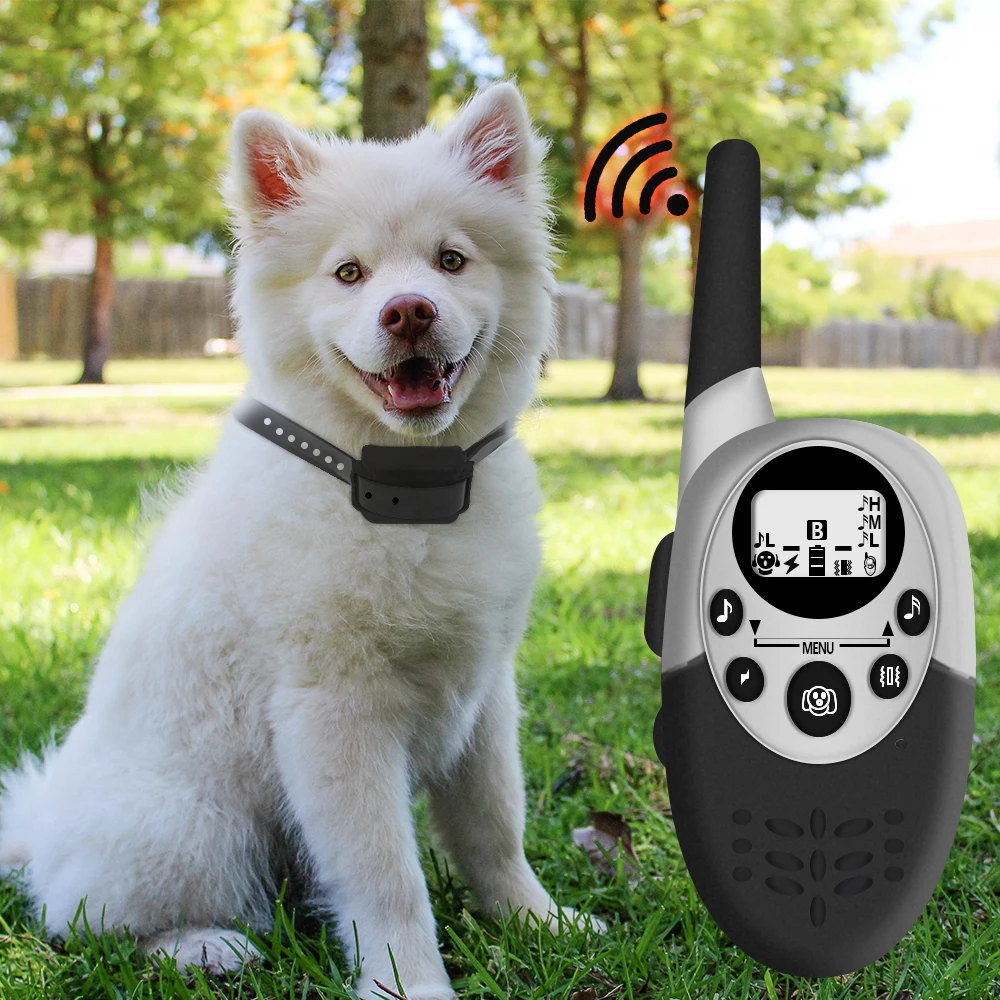 Waterproof Dog Trainer Collar Remote Rechargeable Anti Barking Control Training Collar Device Vibration Sound Shock
Waterproof Dog Trainer Collar Remote Rechargeable Anti Barking Control Training Collar Device Vibration Sound Shock