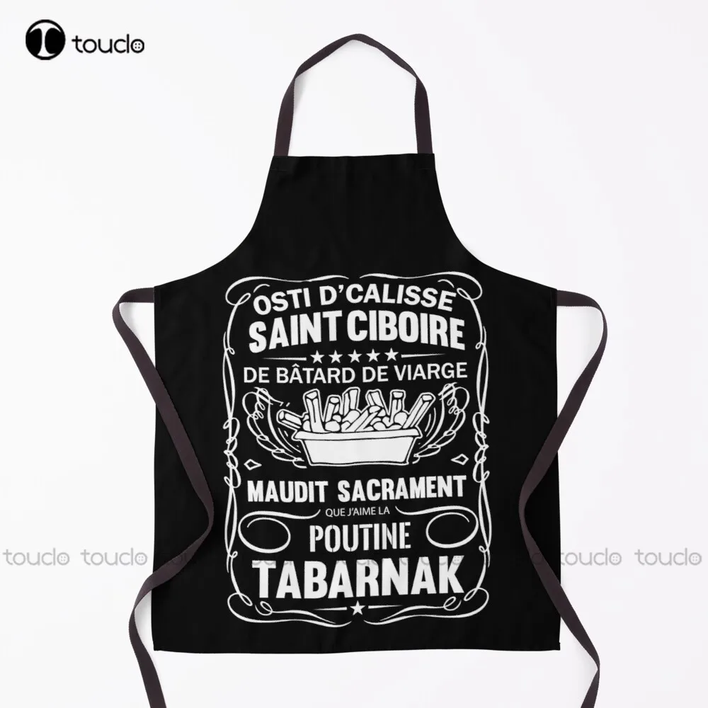 Quebec Poutine - Coronation And Expressions Of Quebec In French! Apron Pink Apron For Women Men Unisex Adult
Quebec Poutine - Coronation And Expressions Of Quebec In French! Apron Pink Apron For Women Men Unisex Adult