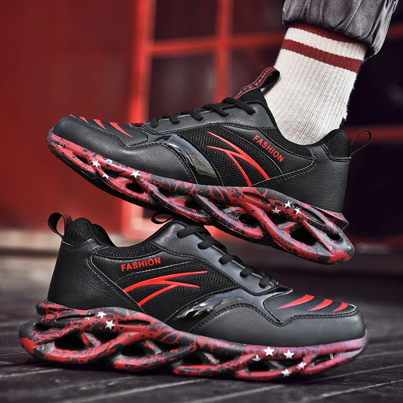 Sneakers Men Outdoor Red Jogging Sport Shoes Waterproof Cushion Leather Tourism Casual Non-Slip Training Running Tennis Shoes
Sneakers Men Outdoor Red Jogging Sport Shoes Waterproof Cushion Leather Tourism Casual Non-Slip Training Running Tennis Shoes