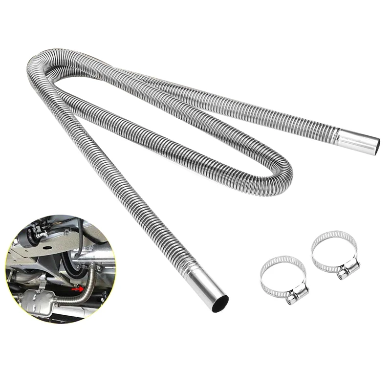 200cm Car Air Parking Heater Exhaust Pipe with 2 Clamps Fuel Tank Exhaust Pipe Hose Tube for crude oil-Heater
200cm Car Air Parking Heater Exhaust Pipe with 2 Clamps Fuel Tank Exhaust Pipe Hose Tube for crude oil-Heater