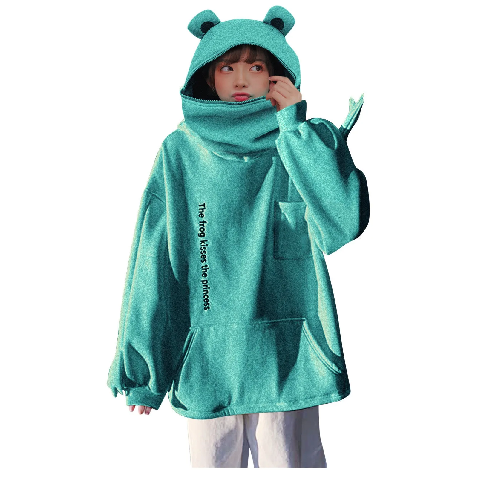 Winter Oversized Hoodie Women's Stitching Three-dimensional Cute Design Pullover Sweatershirt Sudaderas Para Mujer Sweatshirt
Winter Oversized Hoodie Women's Stitching Three-dimensional Cute Design Pullover Sweatershirt Sudaderas Para Mujer Sweatshirt