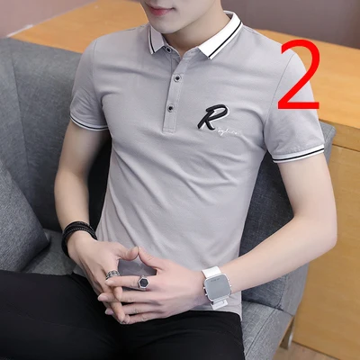 Men's short-sleeved t-shirt round neck Korean version of the trend of ice silk half-sleeved t-shirt summer new self-cultivation
Men's short-sleeved t-shirt round neck Korean version of the trend of ice silk half-sleeved t-shirt summer new self-cultivation