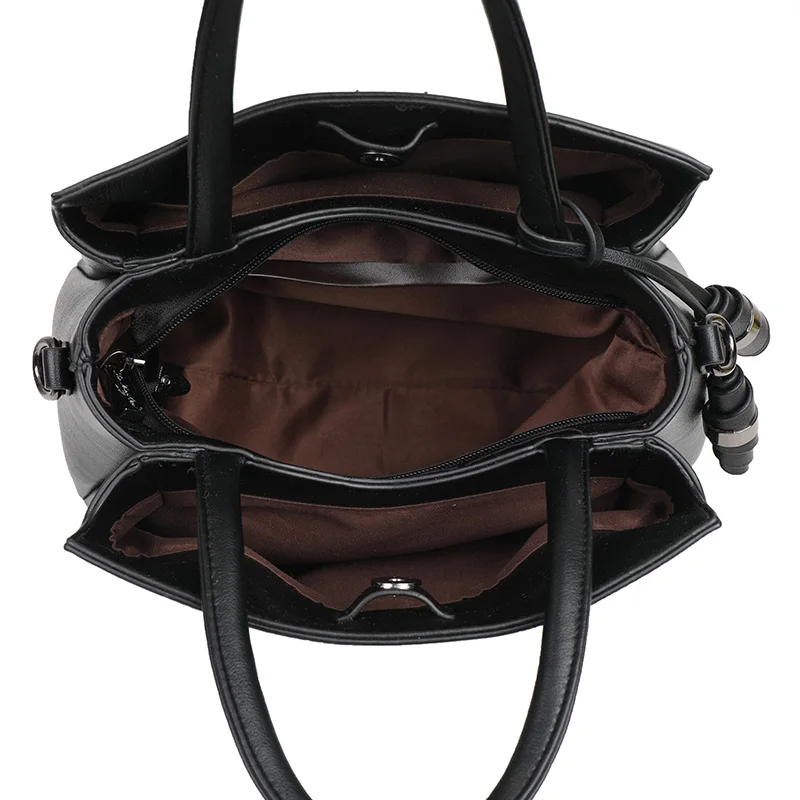 Fashion solid leather large capacity women's handbag purses and handbags bags for women 2020 luxury designer handbag tote bag 
Fashion solid leather large capacity women's handbag purses and handbags bags for women 2020 luxury designer handbag tote bag