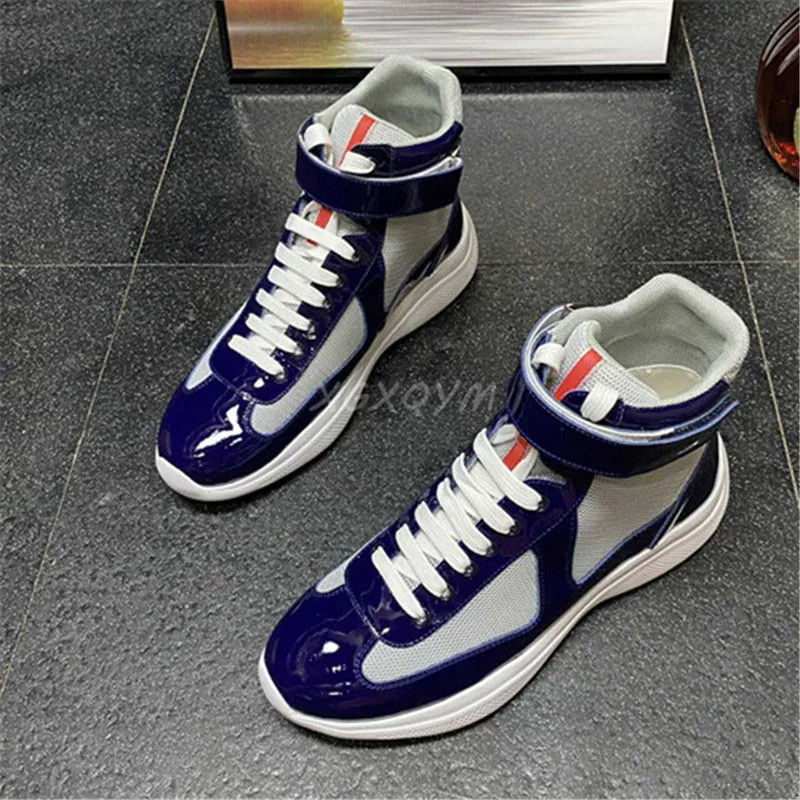 Men's Shoes High Top Sneakers Lace Up Velcro Flats Casual Shoes Genuine Leather Spring Autumn Walking Men Sports Shoes
Men's Shoes High Top Sneakers Lace Up Velcro Flats Casual Shoes Genuine Leather Spring Autumn Walking Men Sports Shoes