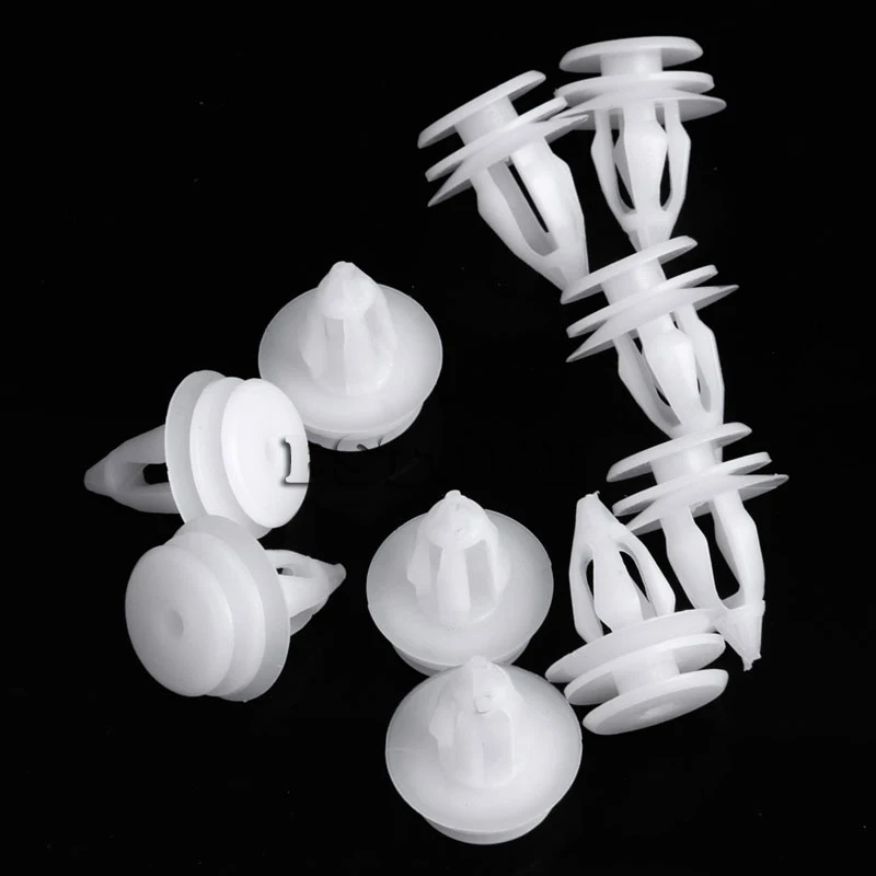 

20Pcs garniture porte Panneau Retenue Clips Blanc for E36 E34 E32 E39 M5 3 5 7 N0HF