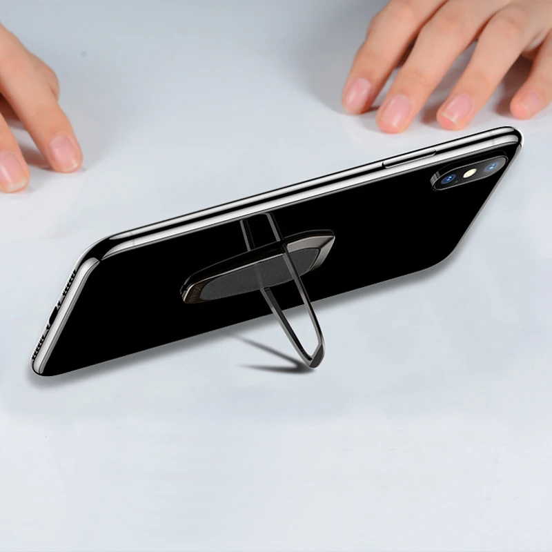 Magnetic Ring Buckle Creative Lazy Bracket Car Metal Ring Buckle Diamond Custom Ring Bracket