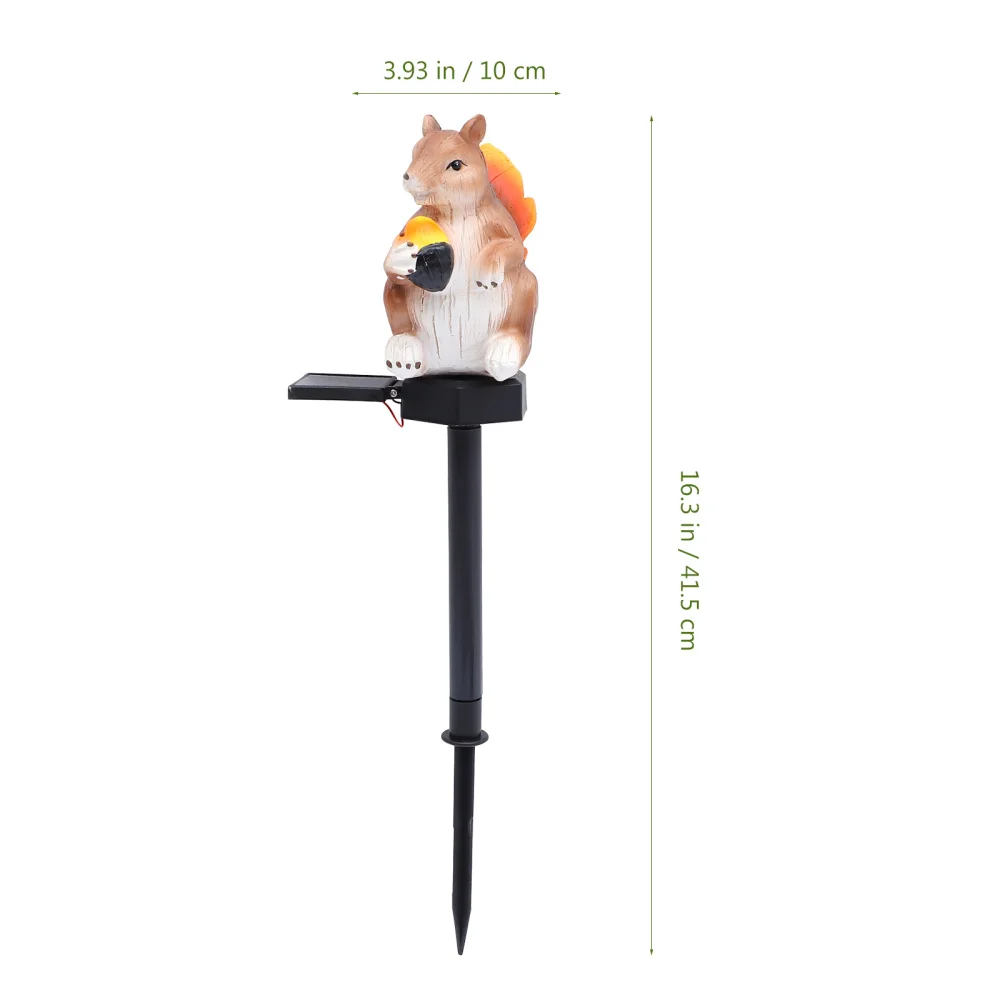 Solar Powered Light Squirrel Design Lamp Garden Lamp Adornment for Decoration
Solar Powered Light Squirrel Design Lamp Garden Lamp Adornment for Decoration