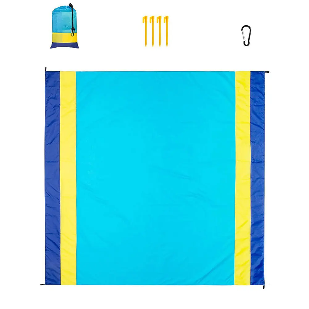 2x2.1m Waterproof Pocket Beach Blanket Folding Camping Mat Mattress Portable Lightweight Mat Outdoor Picnic Mat Sand Beach Mat
2x2.1m Waterproof Pocket Beach Blanket Folding Camping Mat Mattress Portable Lightweight Mat Outdoor Picnic Mat Sand Beach Mat