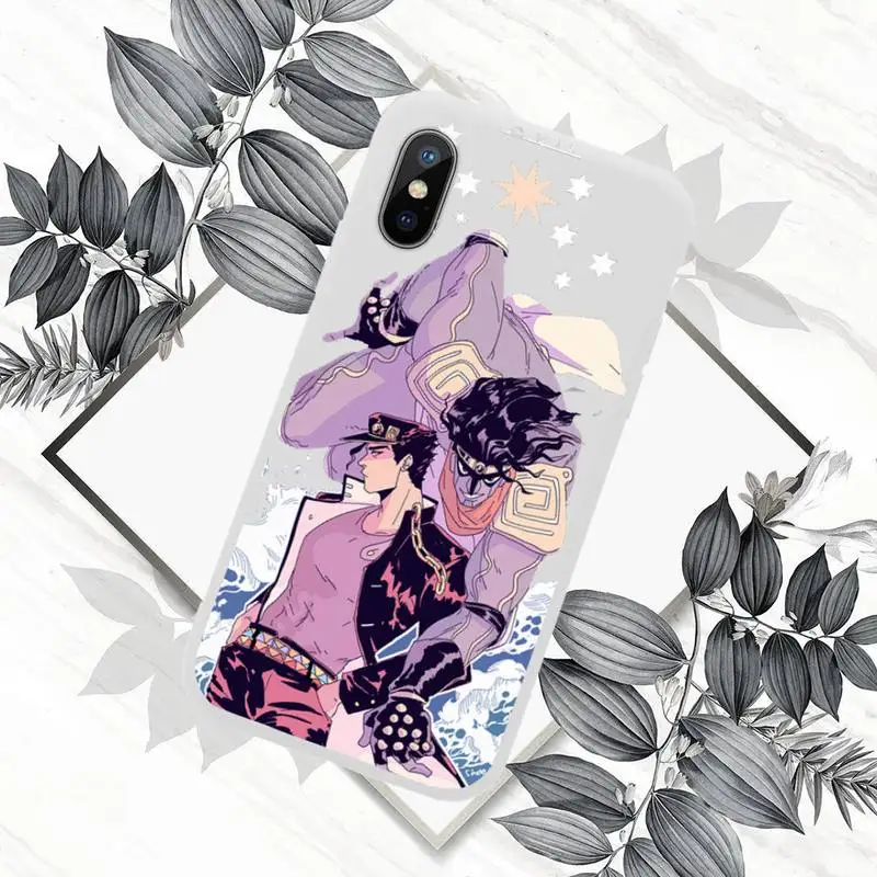 Jojo Anime Bizarre Adventure Phone Case White Candy Color for iPhone 11 12 mini pro XS MAX 8 7 6 6S Plus X SE 2020 XR
Jojo Anime Bizarre Adventure Phone Case White Candy Color for iPhone 11 12 mini pro XS MAX 8 7 6 6S Plus X SE 2020 XR