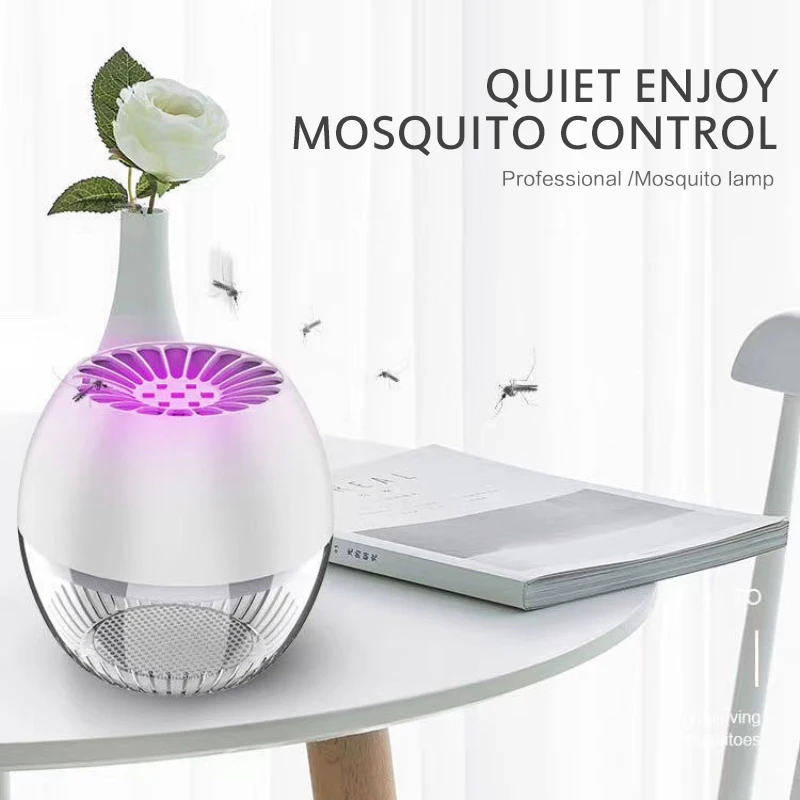 

1Pc Electric Mosquito Lamp Fly-Bug Killer Insect Grill Zapper Trap Catcher Lamp LED Indoor Photocatalyst Mosquito Repellent Lamp