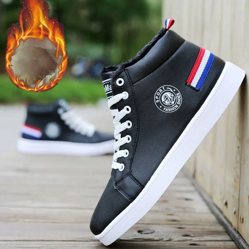 Casual Sneakers High Top Shoes Men White Sport Shoes 2020 New Arrival Ankle Boots Leather Sneakers Male Shoes
Casual Sneakers High Top Shoes Men White Sport Shoes 2020 New Arrival Ankle Boots Leather Sneakers Male Shoes