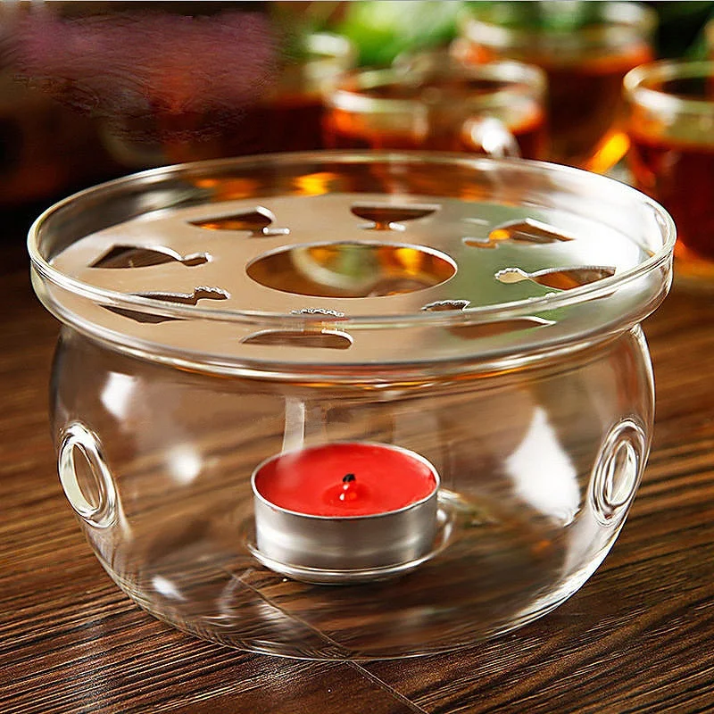 New Clear Glass Heat-Resisting Round Teapot Warmer Heater Base Candle Holder SLC88
New Clear Glass Heat-Resisting Round Teapot Warmer Heater Base Candle Holder SLC88
