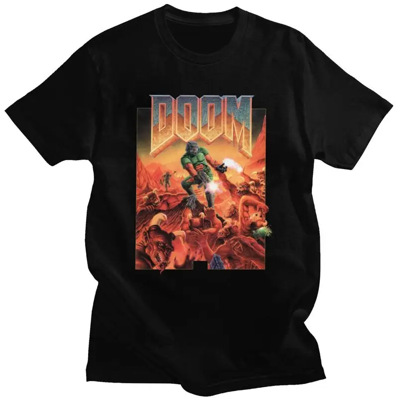 Футболка Doom мужская с коротким рукавом, Классическая тенниска с графическим принтом, модная майка свободного кроя для видеоигр, уличная оде...
Футболка Doom мужская с коротким рукавом, Классическая тенниска с графическим принтом, модная майка свободного кроя для видеоигр, уличная оде...