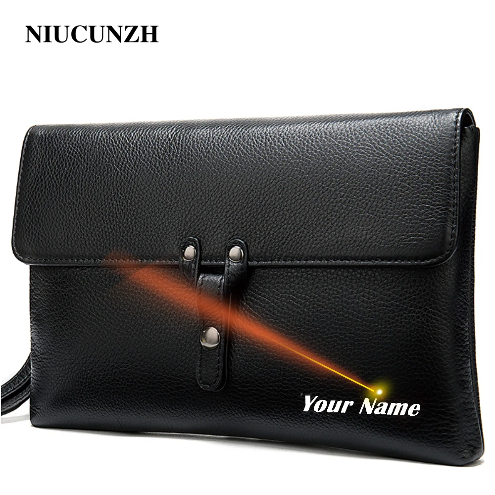 NIUCUNZH Men’s wrist bag for men big clutch Bag men leather engraved wallets for card holder designer Clutch male luxury brand
NIUCUNZH Men’s wrist bag for men big clutch Bag men leather engraved wallets for card holder designer Clutch male luxury brand
