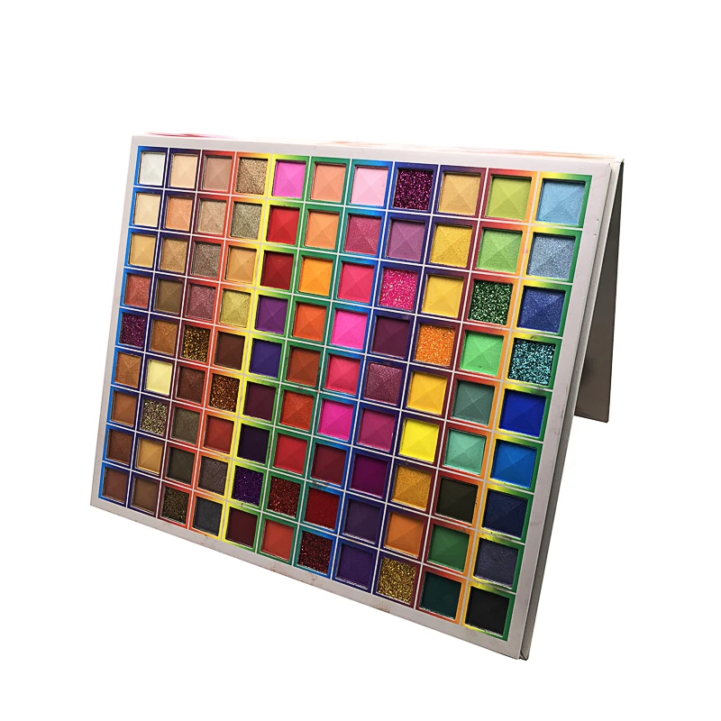 New Arrival Spotlight nylon Eyeshadow Palette 99 Colors Neon Yellow Eye Pigment Matte Glitter Highlighter Eye shadow Cosmetics
New Arrival Spotlight nylon Eyeshadow Palette 99 Colors Neon Yellow Eye Pigment Matte Glitter Highlighter Eye shadow Cosmetics