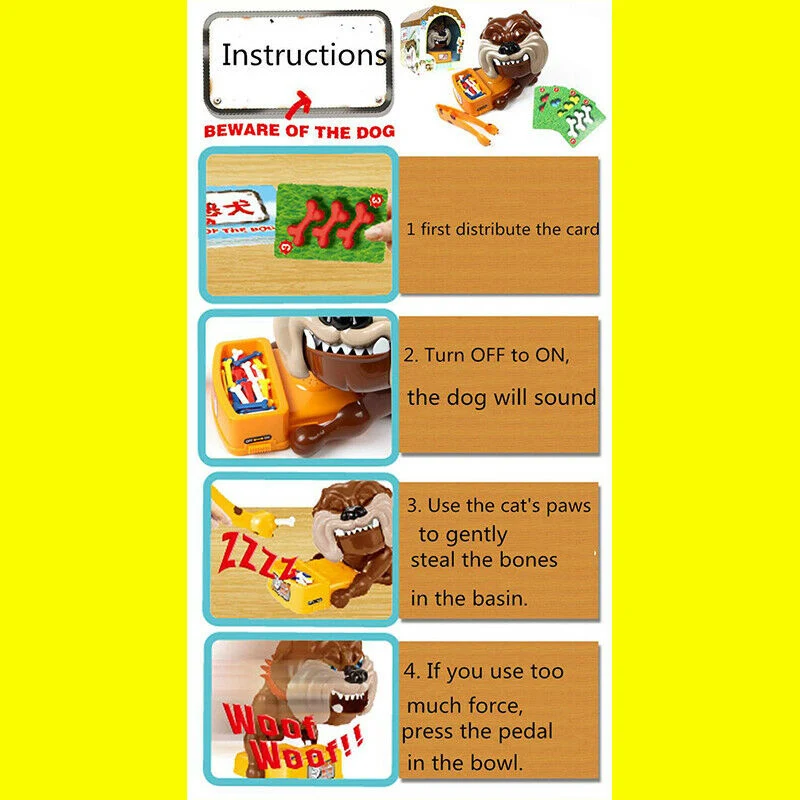 Hot Selling Bad Dogs Bite Game Toy Fun Kids Cute Fun Tricky Vicious Toy Electric Tricky Toys LBV
Hot Selling Bad Dogs Bite Game Toy Fun Kids Cute Fun Tricky Vicious Toy Electric Tricky Toys LBV