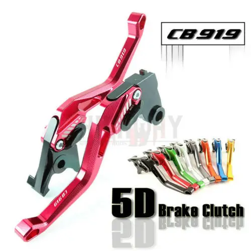 New Rhombus 5D Short Handle Motorcycle 5D Adjustable Brake Clutch Levers for HONDA CB919 CB 919 2002-2007
New Rhombus 5D Short Handle Motorcycle 5D Adjustable Brake Clutch Levers for HONDA CB919 CB 919 2002-2007