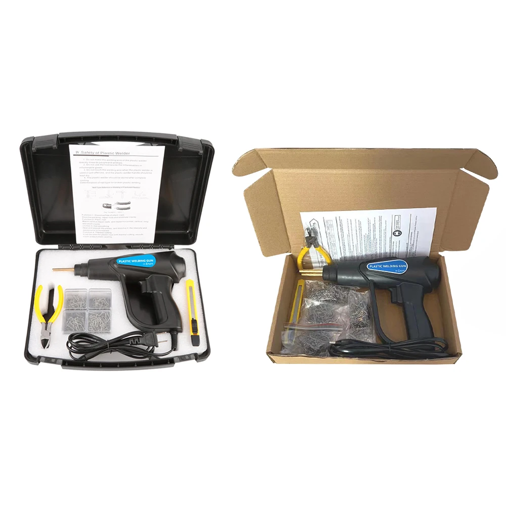 70W Hot Stapler Plastic Welding Machine Automobile Car Bumper Repair Welder Gun Garage Tools Kit with Pliers Utility Knife
70W Hot Stapler Plastic Welding Machine Automobile Car Bumper Repair Welder Gun Garage Tools Kit with Pliers Utility Knife