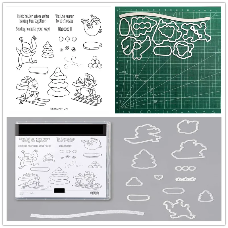 FUN Christmas Metal Cutting Dies and Stamps for DIY Scrapbook Album Paper Card Craft Handmade Knife Die New Arrival 2021
FUN Christmas Metal Cutting Dies and Stamps for DIY Scrapbook Album Paper Card Craft Handmade Knife Die New Arrival 2021