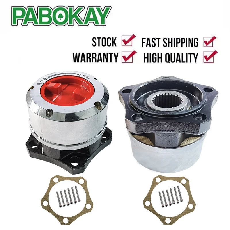 2 pieces x Free Wheel Locking Hub For Jeep Cj Scrambler 5 boltS 1981-1986 Locks out Hub AVM426HP B033HP
2 pieces x Free Wheel Locking Hub For Jeep Cj Scrambler 5 boltS 1981-1986 Locks out Hub AVM426HP B033HP
