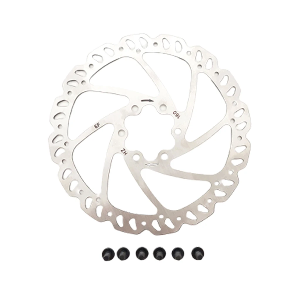 160mm Ebike Steel Disc Brake Rotor With 6 Bolt Electric Bike MTB Bike Steel Disc Brake Rotor Cycling Bikes Accessories Parts
160mm Ebike Steel Disc Brake Rotor With 6 Bolt Electric Bike MTB Bike Steel Disc Brake Rotor Cycling Bikes Accessories Parts