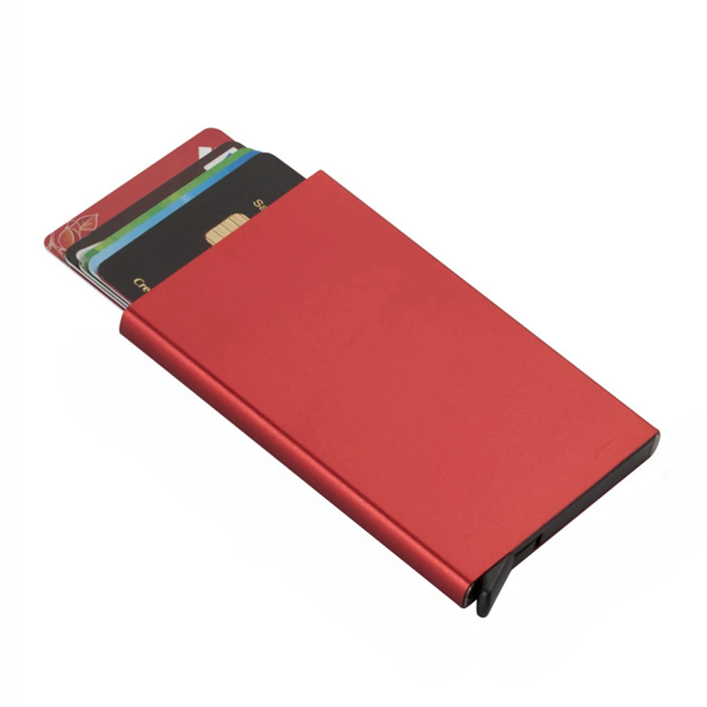 1PC Anti-theft ID Credit Card Holder Thin Aluminium Metal Wallets Pocket Case Bank Women Men Credit Card Box Unisex Mini Purse
1PC Anti-theft ID Credit Card Holder Thin Aluminium Metal Wallets Pocket Case Bank Women Men Credit Card Box Unisex Mini Purse