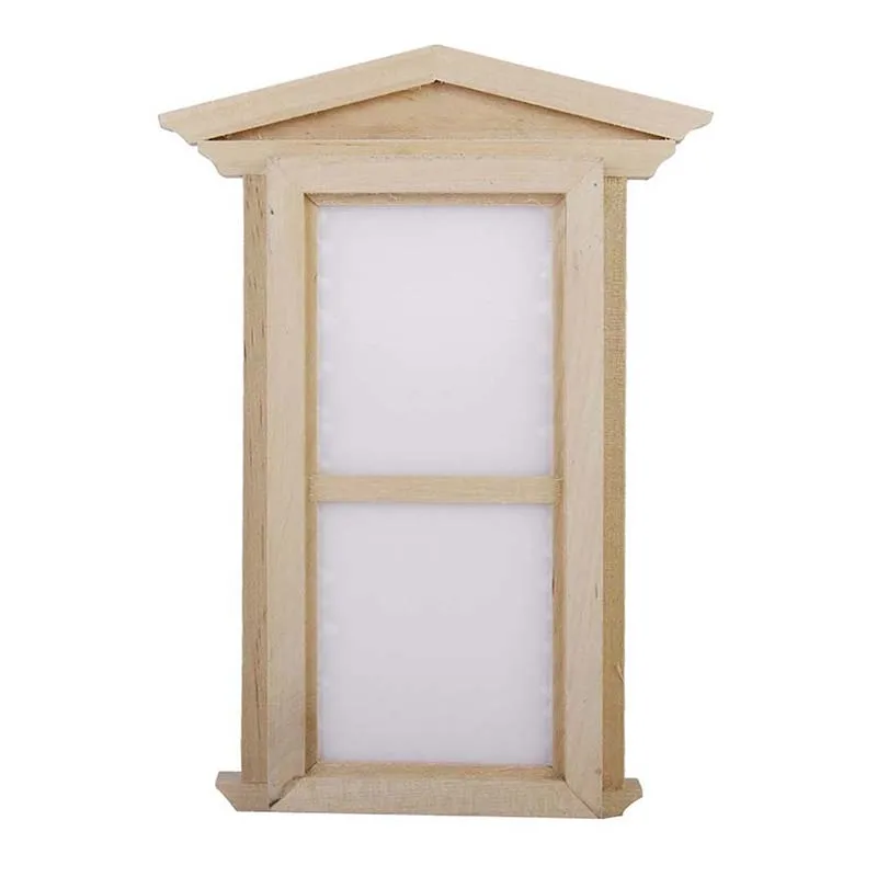 Miniature Wooden Window DIY Accessory for 1/12 Dollhouse
Miniature Wooden Window DIY Accessory for 1/12 Dollhouse