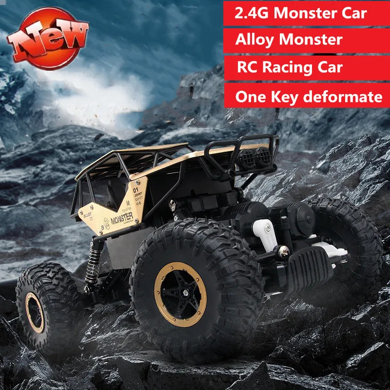 Вся машина из сплава RC Игрушечная модель 2,4G 4WD Bigfoot пульт дистанционного управления RC гоночный автомобиль поднимается внедорожный автомоби...
Вся машина из сплава RC Игрушечная модель 2,4G 4WD Bigfoot пульт дистанционного управления RC гоночный автомобиль поднимается внедорожный автомоби...