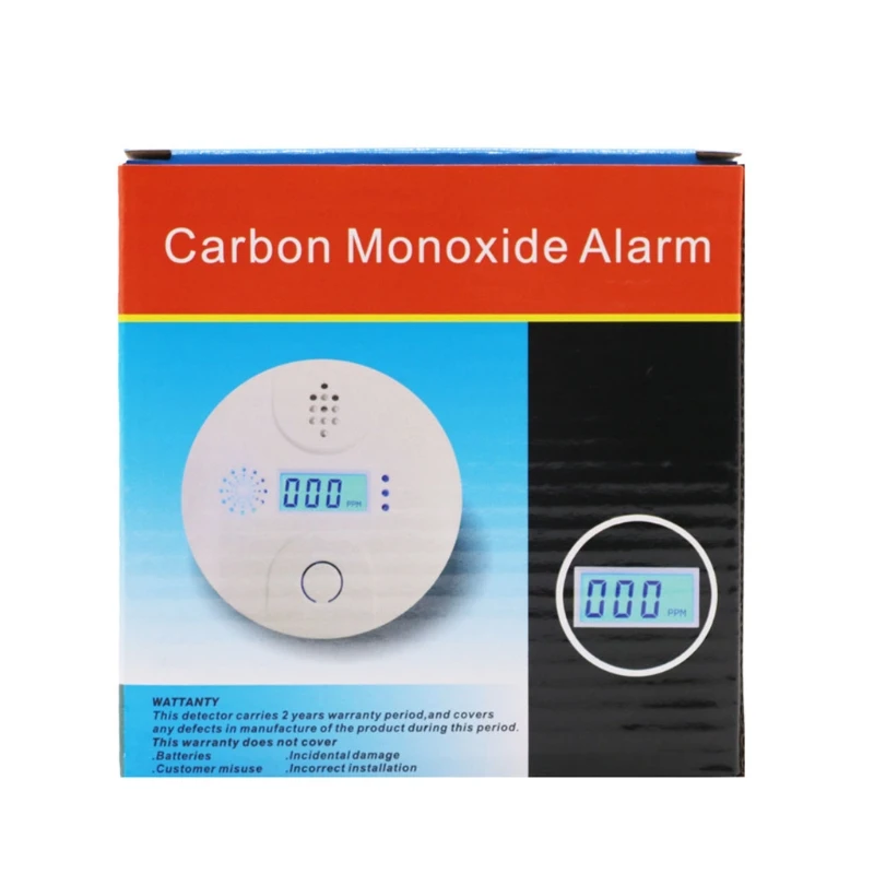 A9LB Household Digital Display Carbon Monoxide Alarm Smart Gas Leak Detector Alert Gas Alarm System Sensor Work Alarm Home Fire 
A9LB Household Digital Display Carbon Monoxide Alarm Smart Gas Leak Detector Alert Gas Alarm System Sensor Work Alarm Home Fire