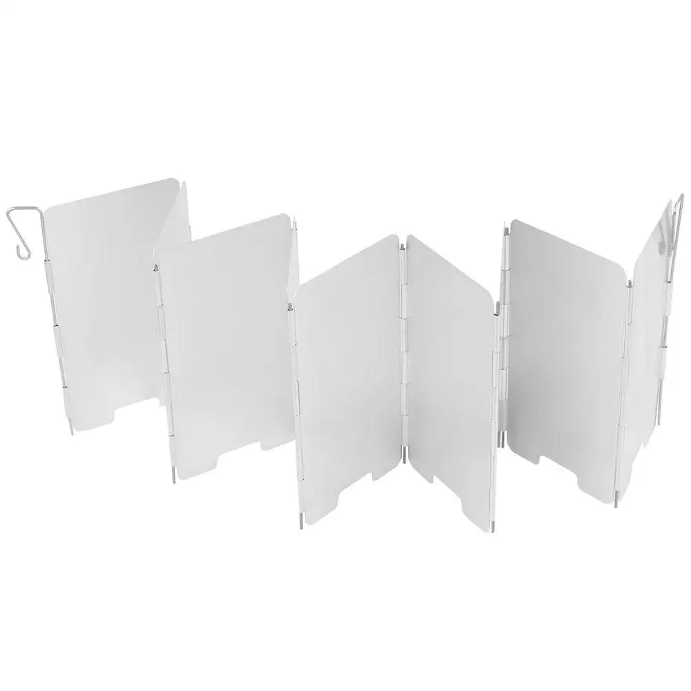 9 Plates Strong Wind Shield Deflector Folding Windscreen Guard Protection Stove Furnace Burner Camping Barbecue Picnic Outd R3F9
9 Plates Strong Wind Shield Deflector Folding Windscreen Guard Protection Stove Furnace Burner Camping Barbecue Picnic Outd R3F9
