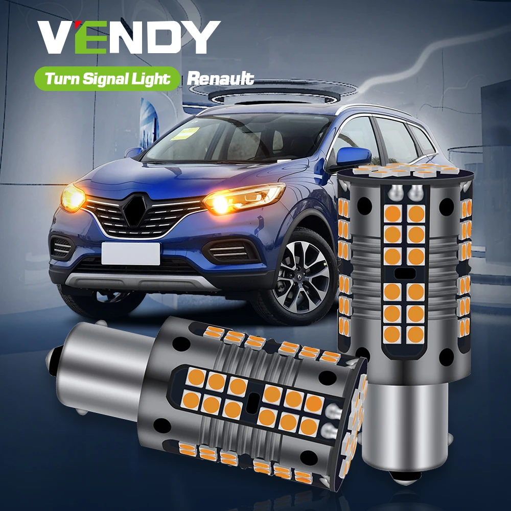 2pcs LED Turn Signal Light Blub Lamp Canbus PY21W BAU15S For Renault Clio 3 Kadjar Kaptur Koleos 1 Laguna 2 Megane 4 CC Twingo
2pcs LED Turn Signal Light Blub Lamp Canbus PY21W BAU15S For Renault Clio 3 Kadjar Kaptur Koleos 1 Laguna 2 Megane 4 CC Twingo