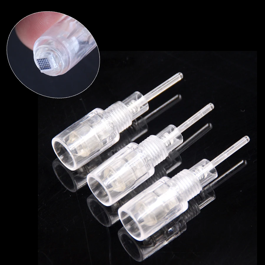 50pcs/lot Microneedling tattoo pen needle cartridges 12/36pins nano derma micro needles for permanent tattoo needles tips 
50pcs/lot Microneedling tattoo pen needle cartridges 12/36pins nano derma micro needles for permanent tattoo needles tips
