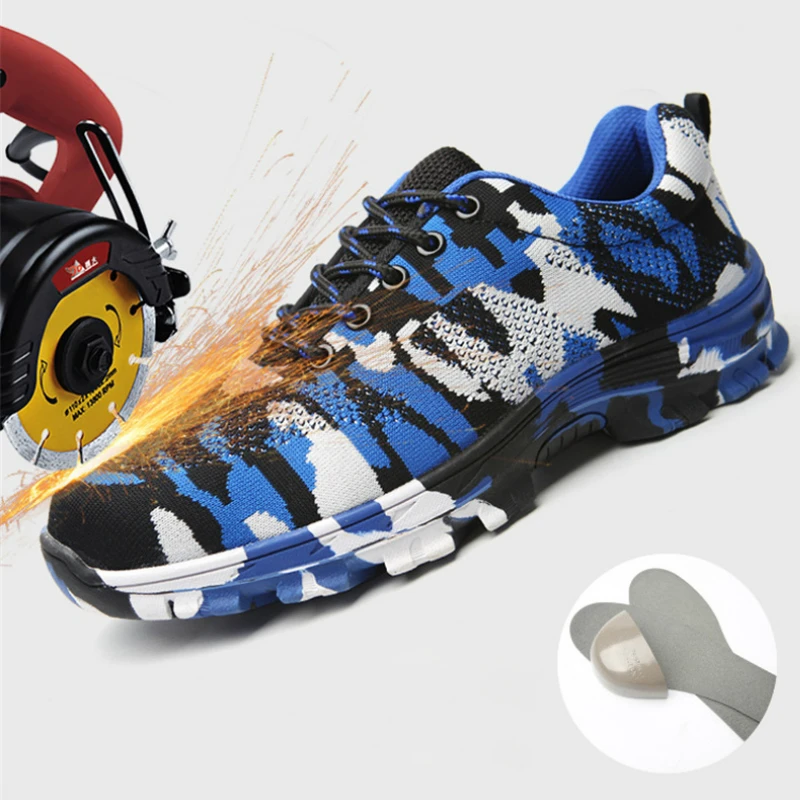 2019 New Men Protective Safety Shoes Anti-piercing Women Outdoor Steel Toe Cap Military Camouflage Army Work Boots Anti-smashing
2019 New Men Protective Safety Shoes Anti-piercing Women Outdoor Steel Toe Cap Military Camouflage Army Work Boots Anti-smashing