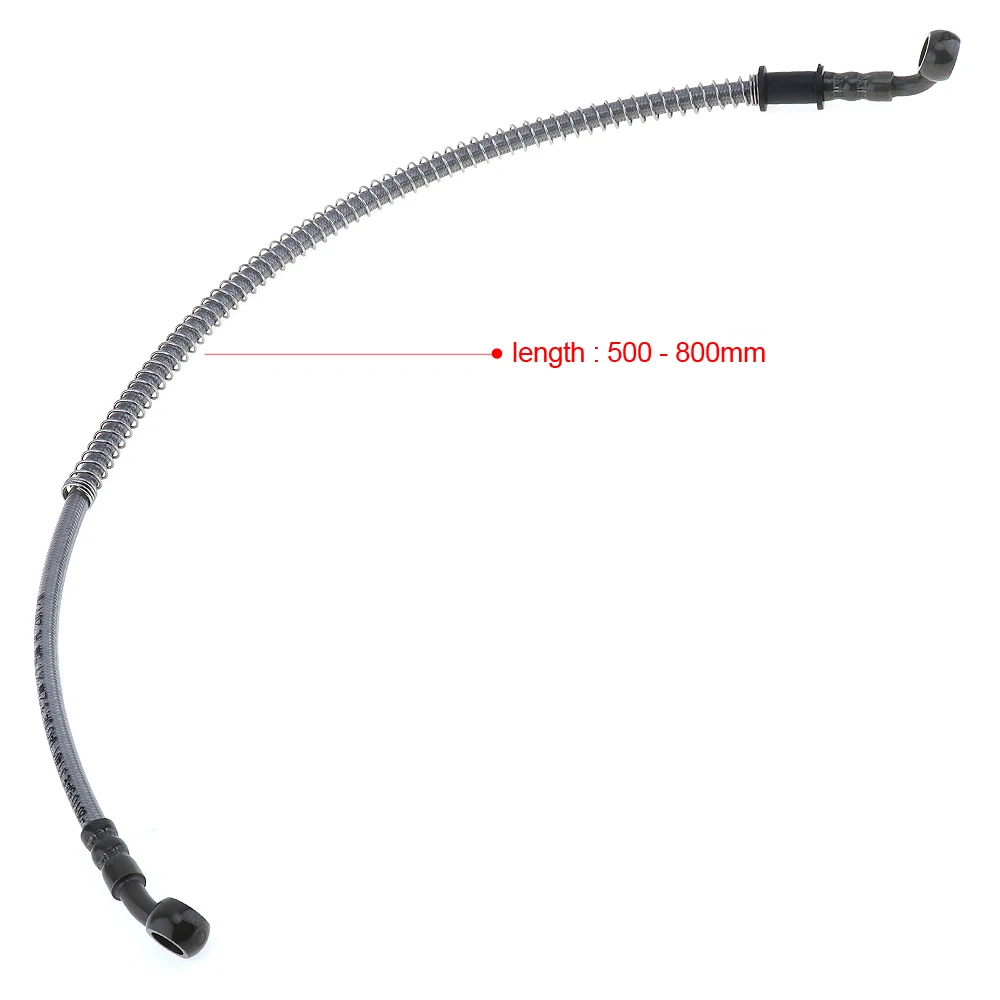 55cm Motorcycle Brake Pipe Tubing Brake Hose Line with Spring Fit Atv Dirt Pit Bike For Yamha Honda Kawasaki Universal
55cm Motorcycle Brake Pipe Tubing Brake Hose Line with Spring Fit Atv Dirt Pit Bike For Yamha Honda Kawasaki Universal
