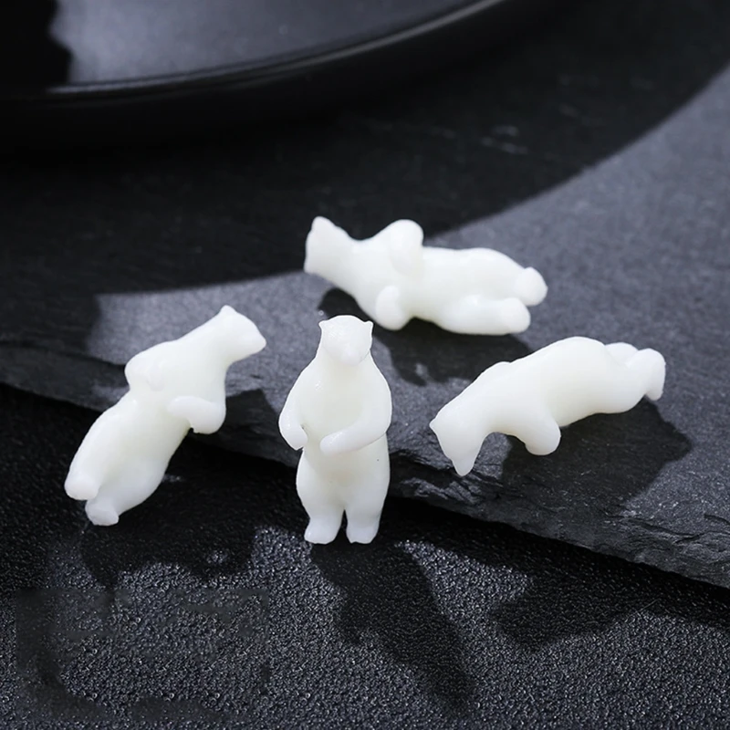 N58F 3 Pcs/Set Soft Plastic Polar Bear Models Epoxy Filling Material Modeling Filler
N58F 3 Pcs/Set Soft Plastic Polar Bear Models Epoxy Filling Material Modeling Filler
