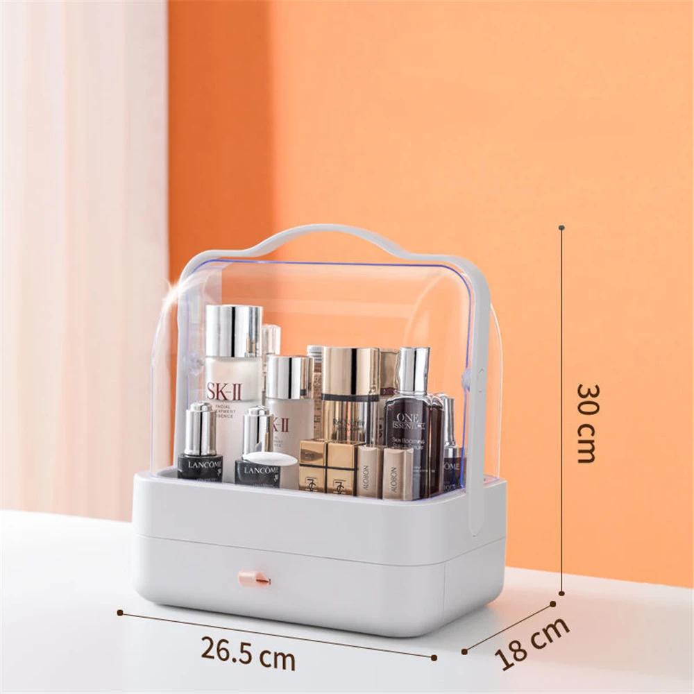 Makeup Organizer Cosmetic Storage Box Lipstick Rack Jewelry Storage Box Cosmetic Brush Portable Drawer with Cover Dust-proof
Makeup Organizer Cosmetic Storage Box Lipstick Rack Jewelry Storage Box Cosmetic Brush Portable Drawer with Cover Dust-proof