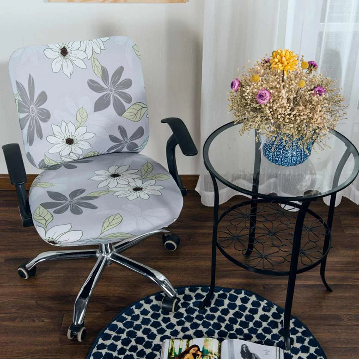 Universal Modern Polyester Computer Chair Cover Elastic Office Chair Covers Washable Removeable Stretchable Armchair Slipcover
Universal Modern Polyester Computer Chair Cover Elastic Office Chair Covers Washable Removeable Stretchable Armchair Slipcover