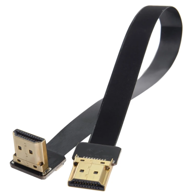 Fpv Hdmi Male To Up Angled 90D Hdmi Male Hdtv Fpc Flat Cable For Fpv Hdtv Multicopter Aerial Photograph
Fpv Hdmi Male To Up Angled 90D Hdmi Male Hdtv Fpc Flat Cable For Fpv Hdtv Multicopter Aerial Photograph