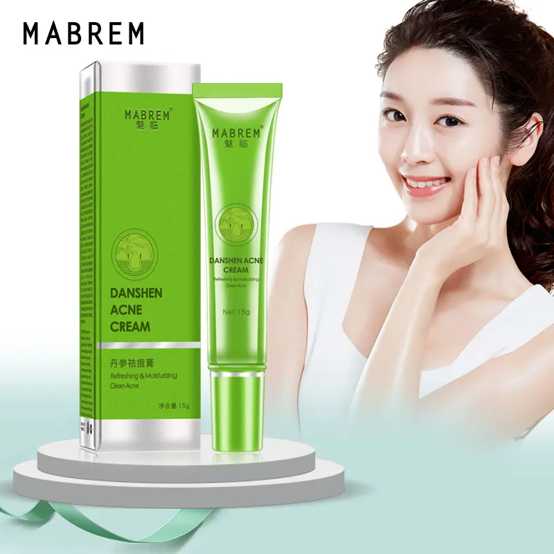 Natural Salvia Miltiorrhiza Anti-acne Ointment Dilutes Oil Controlling Shrink Pore Whitening Acne Moisturizing Skin Care Gel 15g
Natural Salvia Miltiorrhiza Anti-acne Ointment Dilutes Oil Controlling Shrink Pore Whitening Acne Moisturizing Skin Care Gel 15g