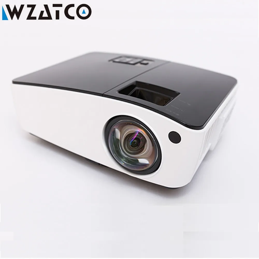 WZATCO Short throw Projector Daylight Home Theater 1080p full HD 3D DLP Projector Proyector beamer for church hall hotel
WZATCO Short throw Projector Daylight Home Theater 1080p full HD 3D DLP Projector Proyector beamer for church hall hotel