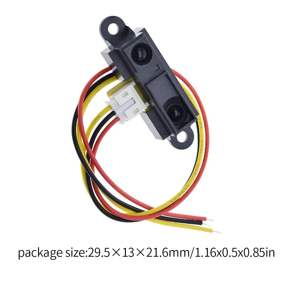IR Distance Sensor GP2Y0A21YK0F Photoelectric Detect Sensor Module With Cable 10-80cm Infrared Proximity Infrared Sensor Switch 
IR Distance Sensor GP2Y0A21YK0F Photoelectric Detect Sensor Module With Cable 10-80cm Infrared Proximity Infrared Sensor Switch