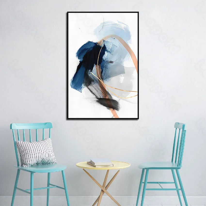 One Piece Art of Colour Moderns Art Print Decorative Canvas Blue and White Painting for Living Room Wall and Bedroom
One Piece Art of Colour Moderns Art Print Decorative Canvas Blue and White Painting for Living Room Wall and Bedroom