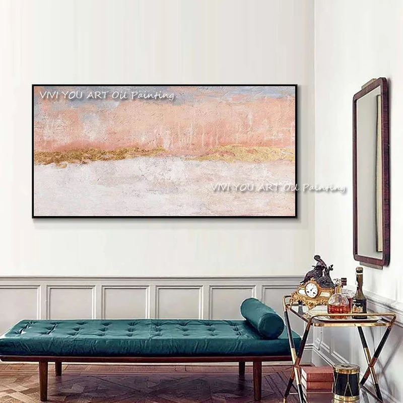 The Special Pink Sea Handpainted Abstract Oil Paintings On Canvas Art Wall Art Pictures Home Wall Decor for Living Room Bed Room
The Special Pink Sea Handpainted Abstract Oil Paintings On Canvas Art Wall Art Pictures Home Wall Decor for Living Room Bed Room