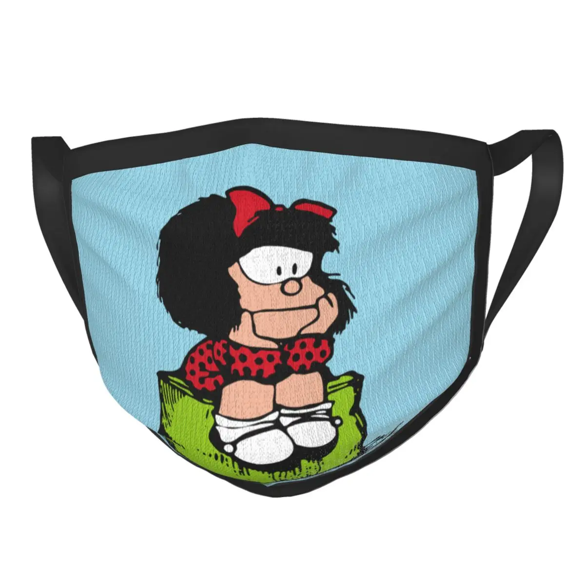 Mafalda Sad Thinking Non-Disposable Mouth Face Mask Quino Comics Cartoon Anti Haze Mask Protection Cover Respirator Mouth Muffle
Mafalda Sad Thinking Non-Disposable Mouth Face Mask Quino Comics Cartoon Anti Haze Mask Protection Cover Respirator Mouth Muffle