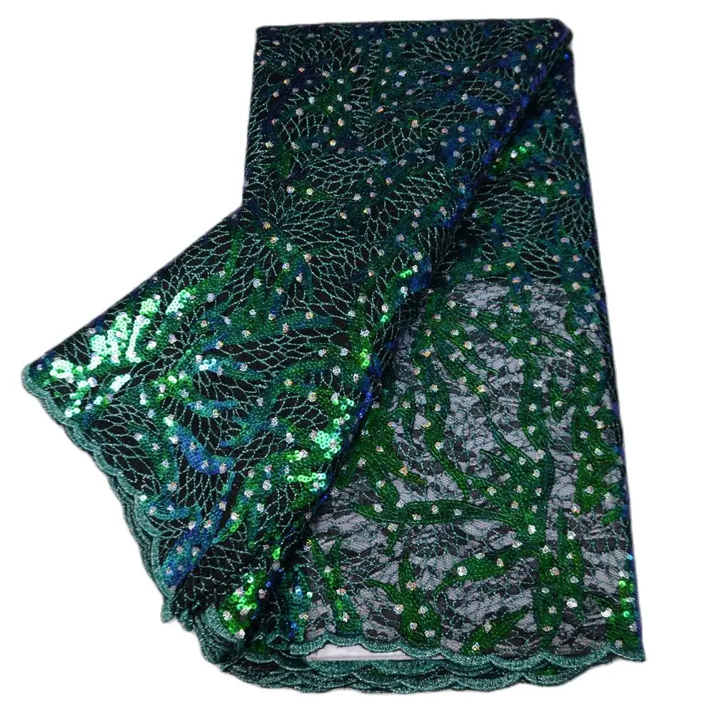 Latest Green African Mesh Lace Fabric Embroiderey Sequins French Tulle Laces Fabric For Nigerian Wedding
Latest Green African Mesh Lace Fabric Embroiderey Sequins French Tulle Laces Fabric For Nigerian Wedding