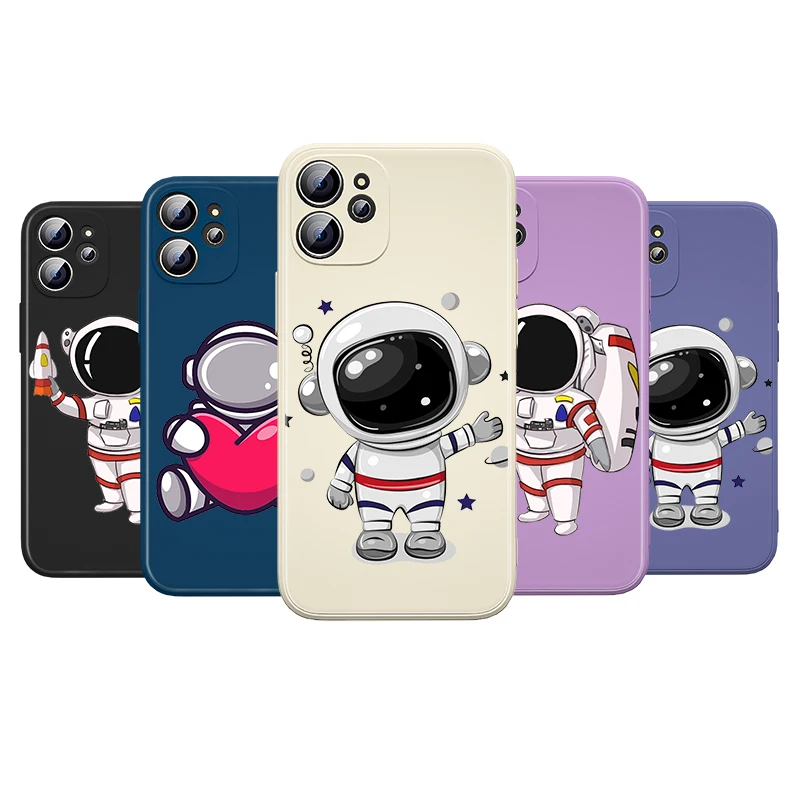 Cute Cartoon Astronaut Love For Apple iPhone 13 12 Mini 11 Pro XS MAX XR X 8 7 6S SE Plus Liquid Silicone Soft Phone Case
Cute Cartoon Astronaut Love For Apple iPhone 13 12 Mini 11 Pro XS MAX XR X 8 7 6S SE Plus Liquid Silicone Soft Phone Case