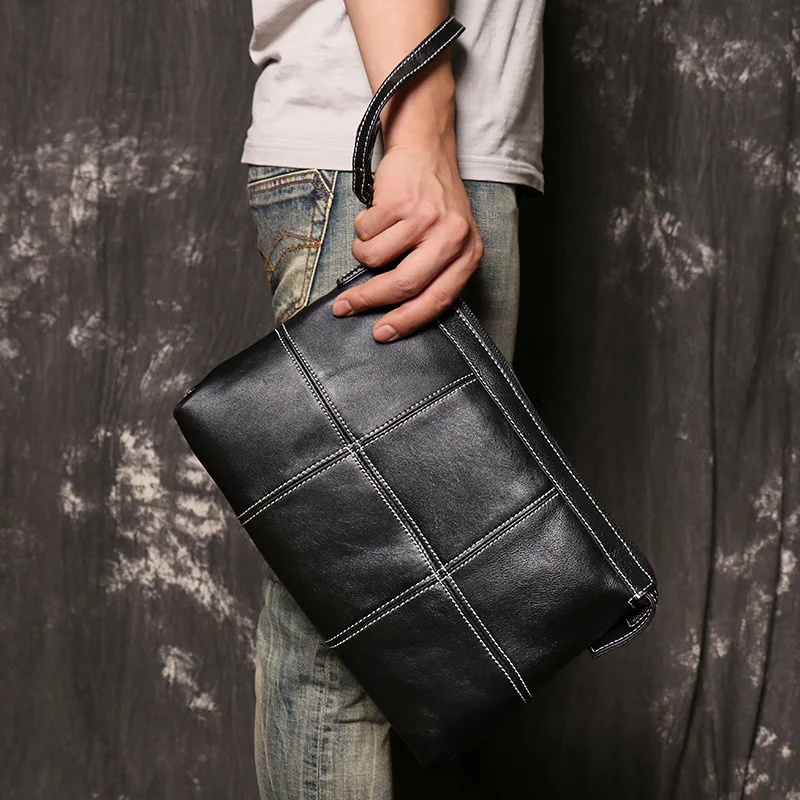 2021 Explosive Style Men's Leather Business Clutch Bag Top Layer Cowhide Simple Fashion Casual Clutch Large Capacity Ipad Bag
2021 Explosive Style Men's Leather Business Clutch Bag Top Layer Cowhide Simple Fashion Casual Clutch Large Capacity Ipad Bag