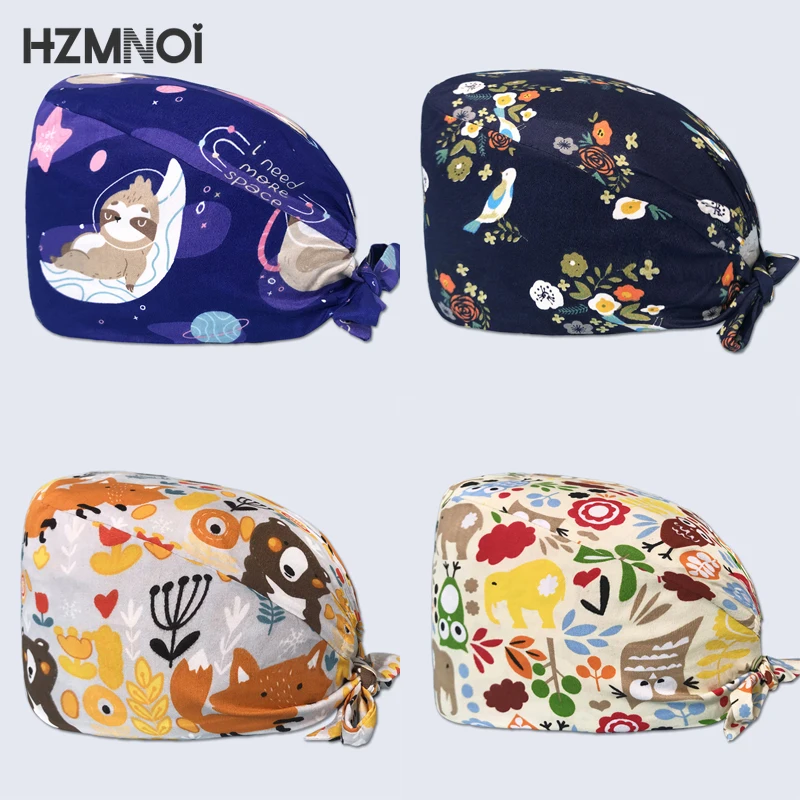 New Floral Printing Surgical Caps Woman Nurse Cap Surgeon Surgery Cap Dentist Cap Kitchen Laboratory Beauty Salon Scrub Cap 
New Floral Printing Surgical Caps Woman Nurse Cap Surgeon Surgery Cap Dentist Cap Kitchen Laboratory Beauty Salon Scrub Cap